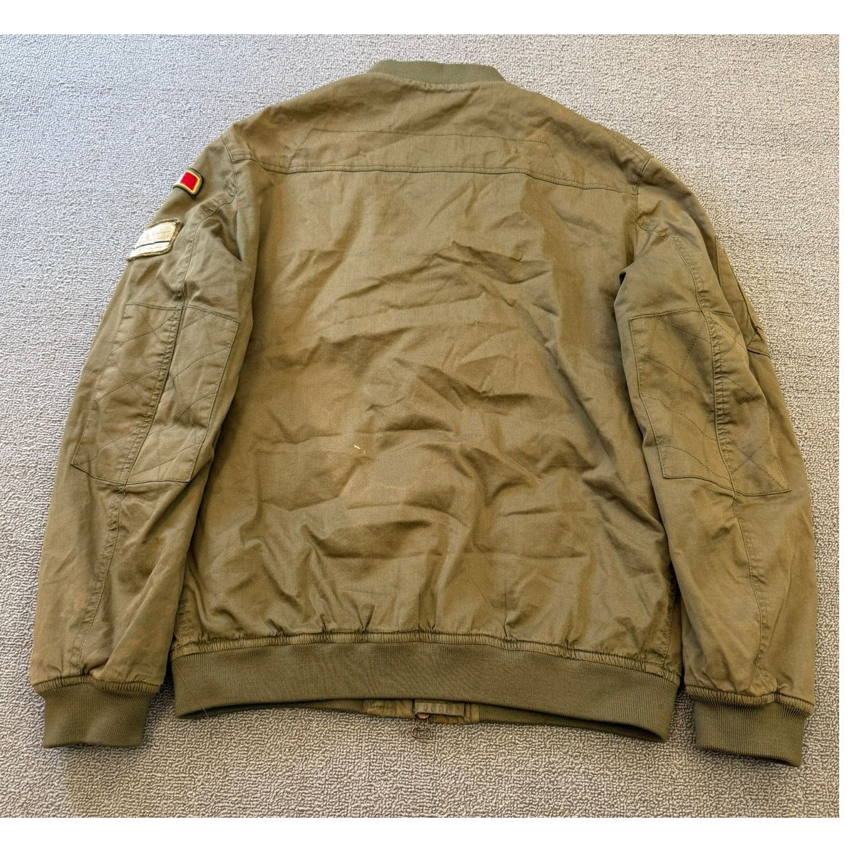 History Repeats Femee By Michele Ray History Repeats M 52A Vintage Style Bomber