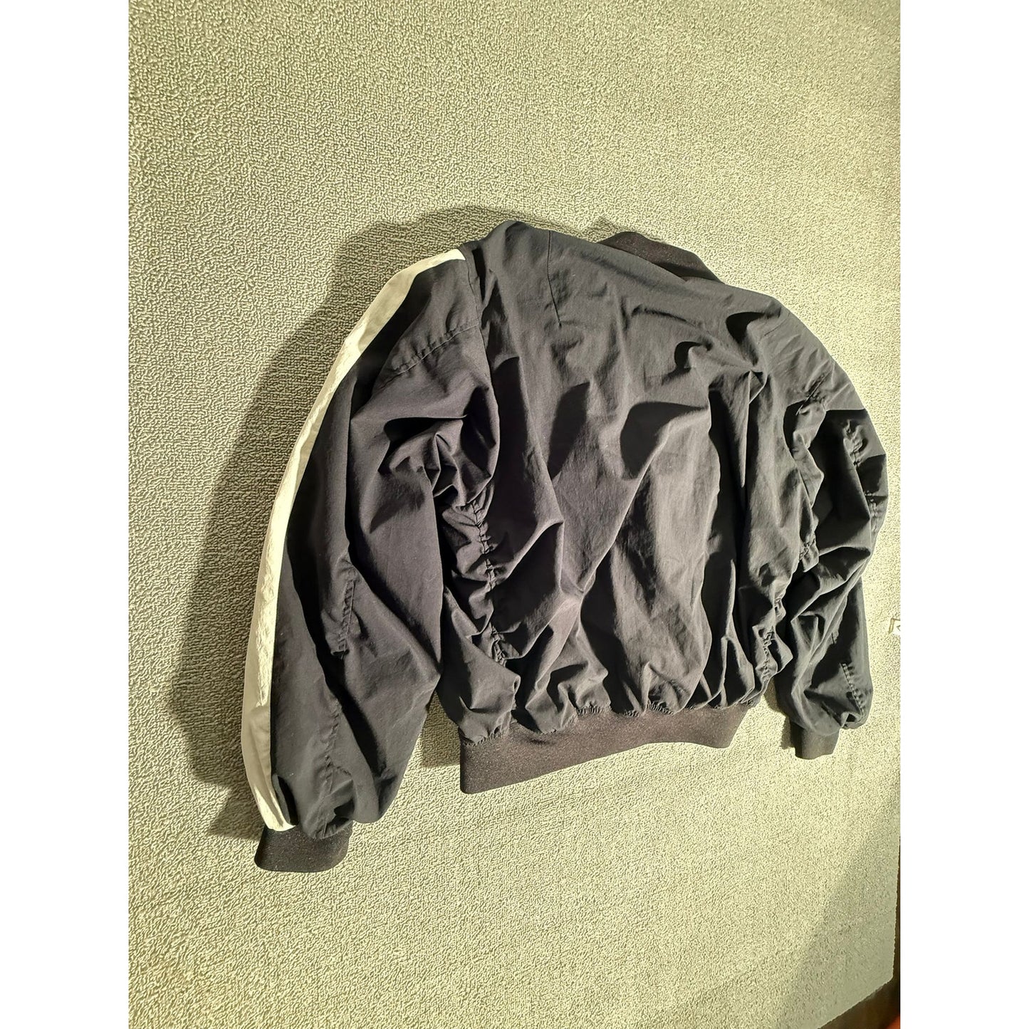 Moussy Studio Wear Black Bomber Women 1 Jacket White Sleeve Stripe Casual