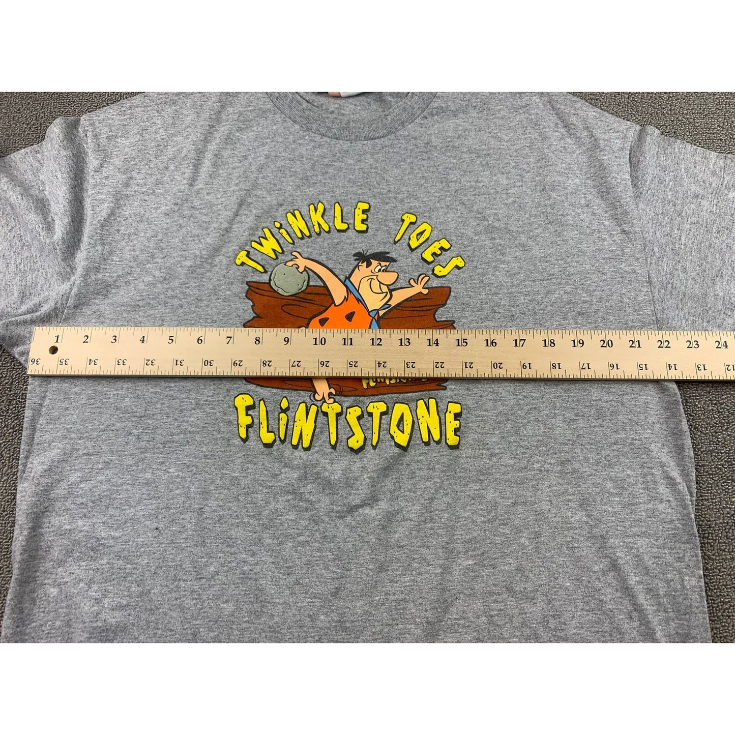 Vintage 2003 The Flintstones Men's Fred Flintstone Bowling Shirt Sz L/XL