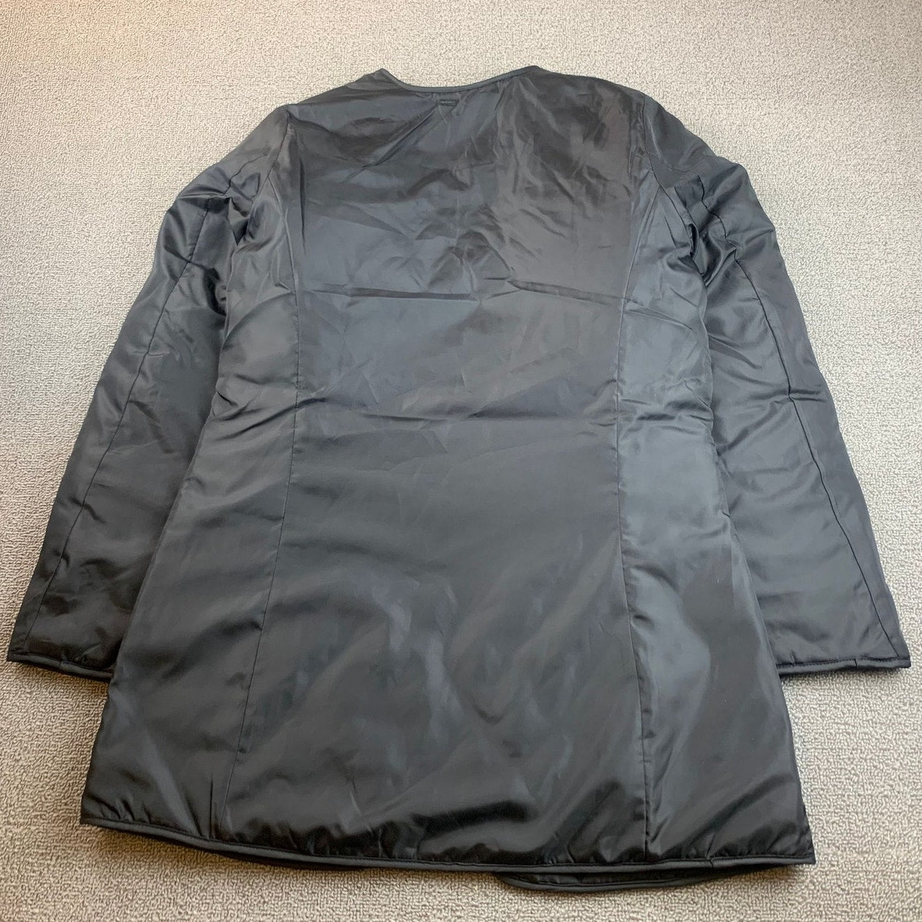 Eddie Bauer Women's S Black Quilted Lined Coat Outerwear Jacket