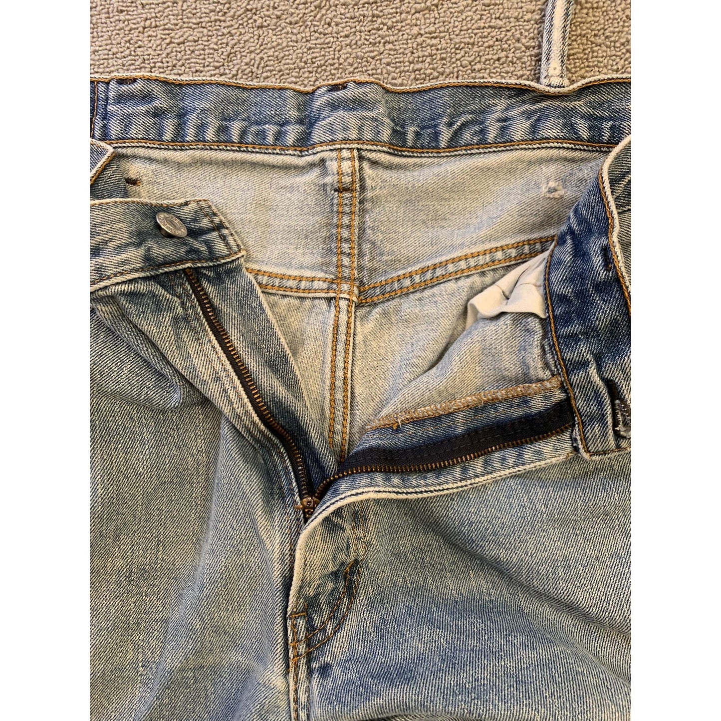 Levi's 550 Men 38x32 Blue Loose Fit Tapered Leg Jeans