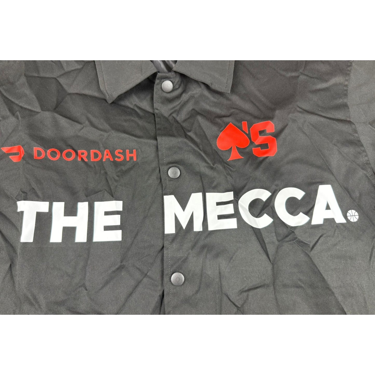 DoorDash Ace’s The Mecca NYC Coach Jacket Black XL