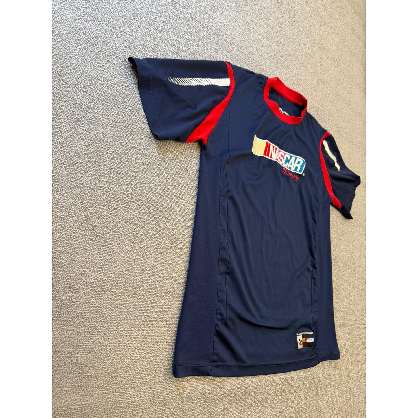 NASCAR Mens S Navy Blue Racing '08 T-Shirt Officially Licensed Apparel Top