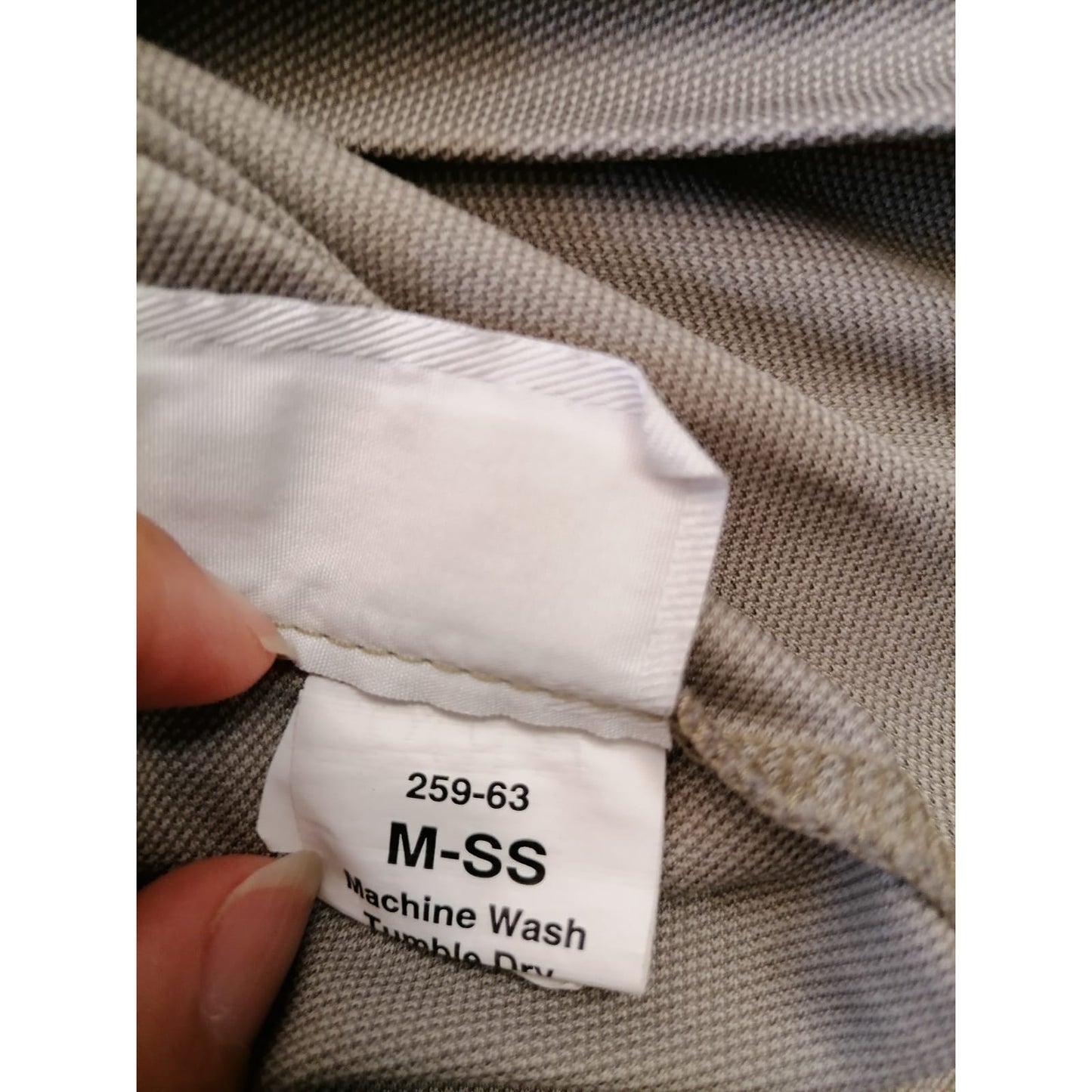 CINTAS Madison Square Garden Men M-SS Work Polo Light MSG Short Sleeve Grey