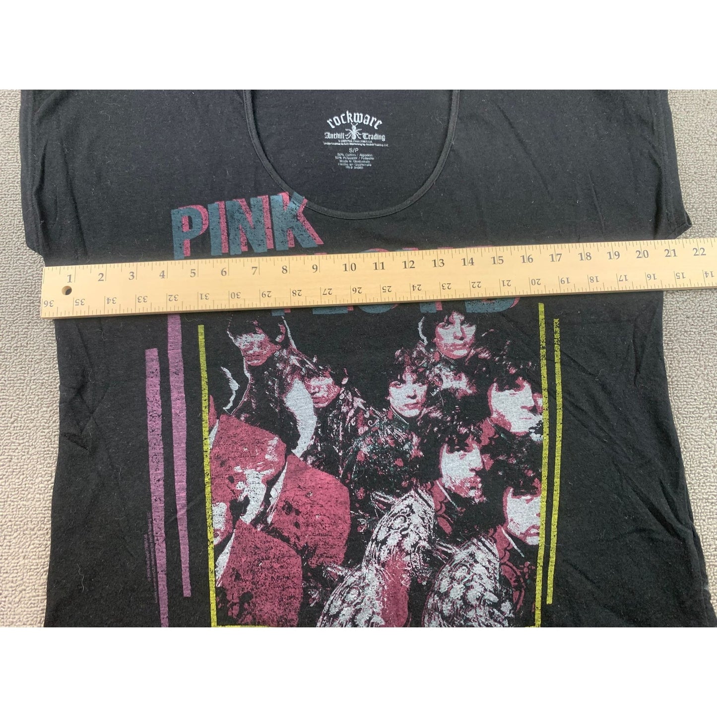 Rockware Anthill Trading Pink Floyd Women's T-shirt Band Concert Small