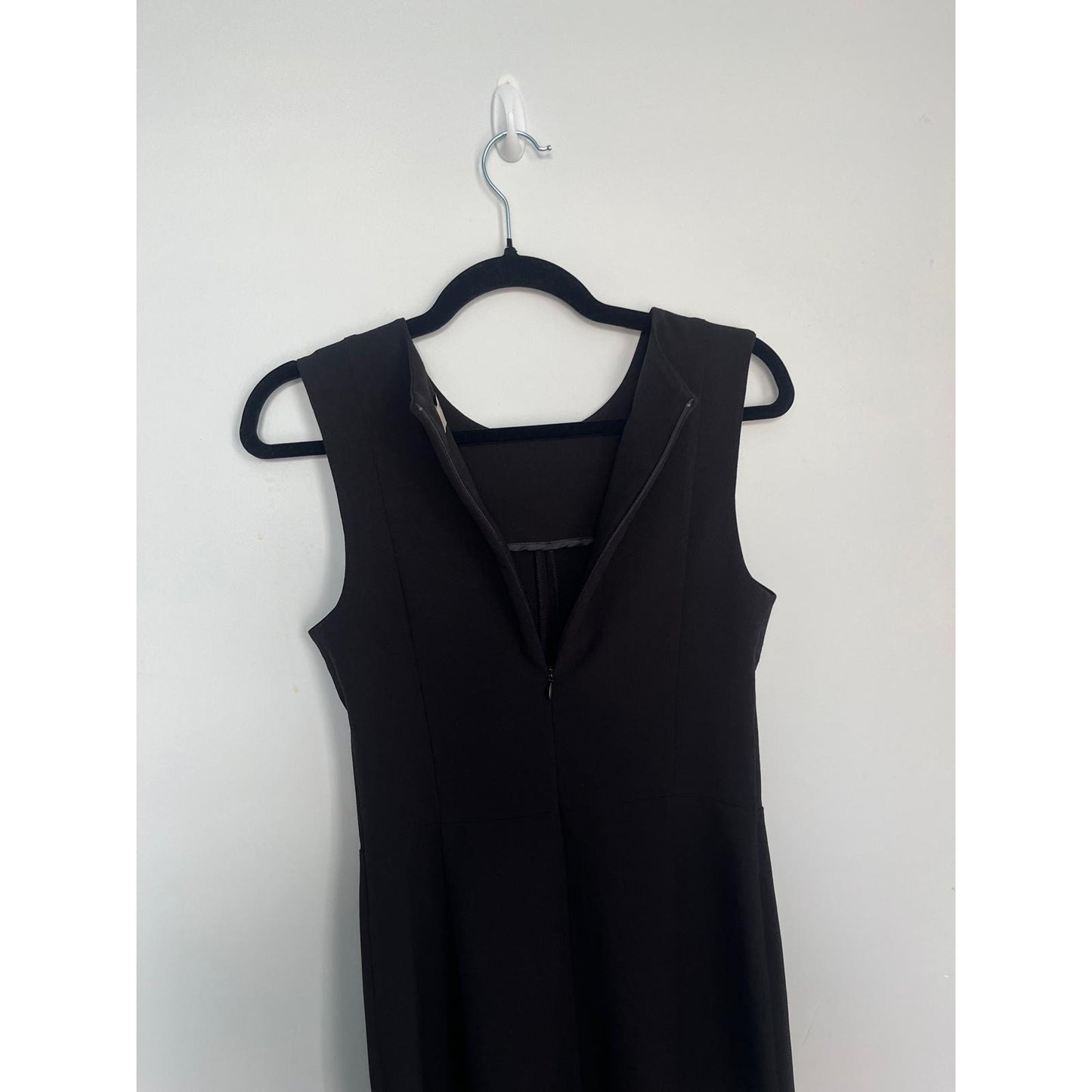MM Lafleur Sheath Dress Women 4 Black Sleeveless Work Office Minimalist