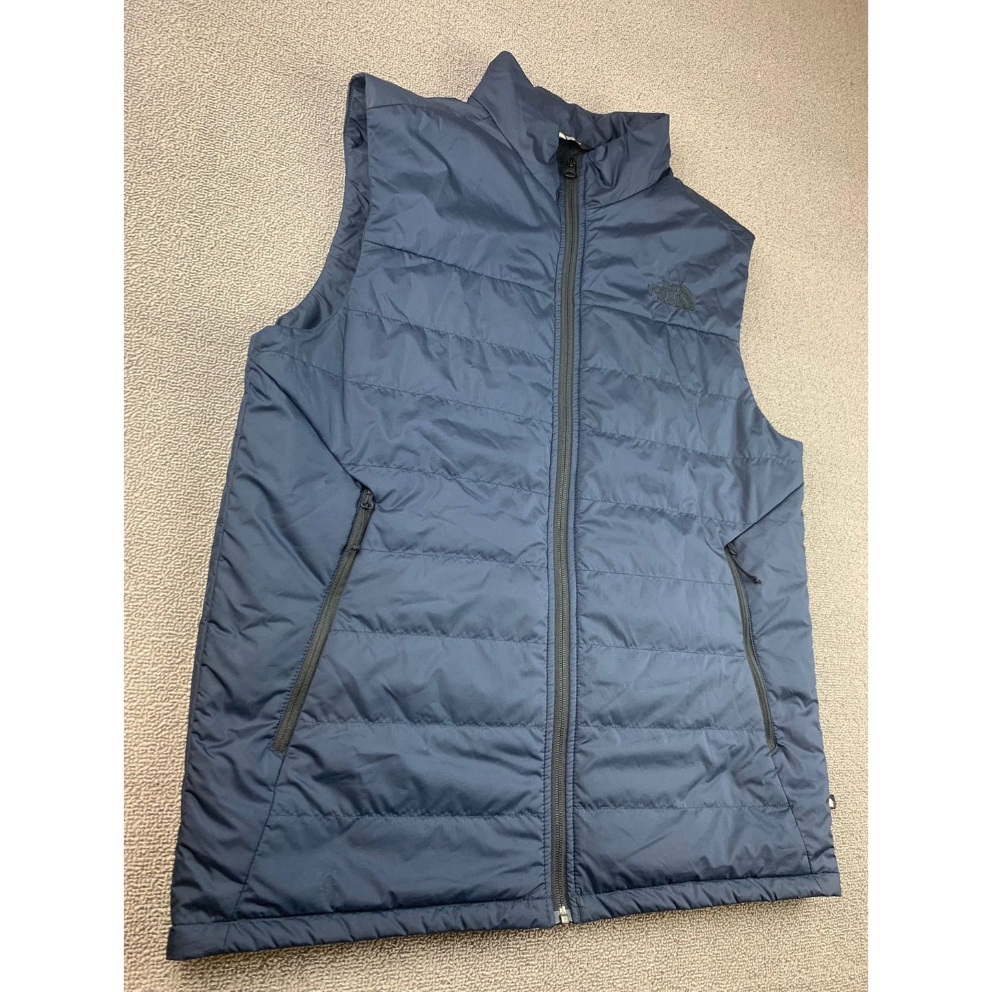 The North Face Men's Medium Navy Blue Puffer Vest Jacket