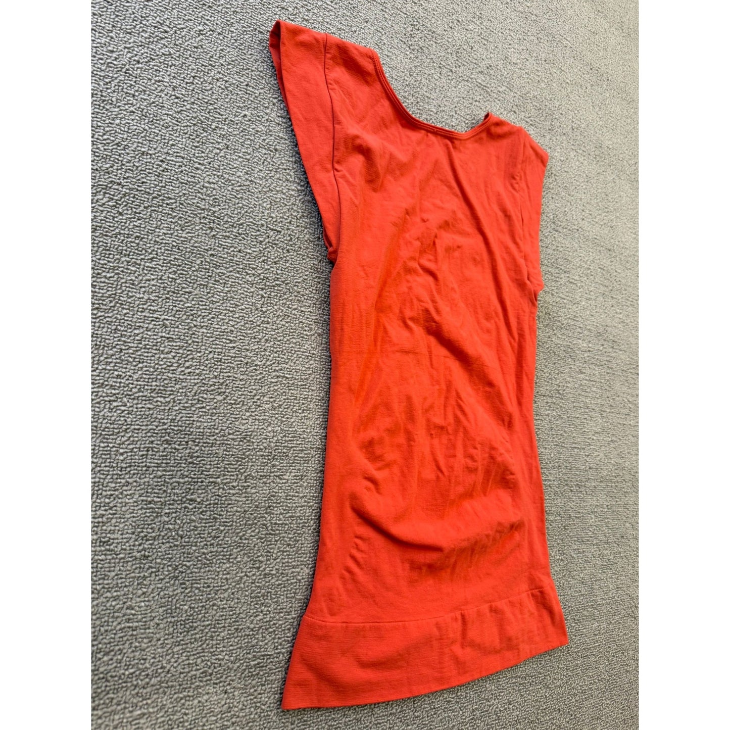 Spanx Women's XL Orange Sleeveless Top Scoop Neck Shapewear