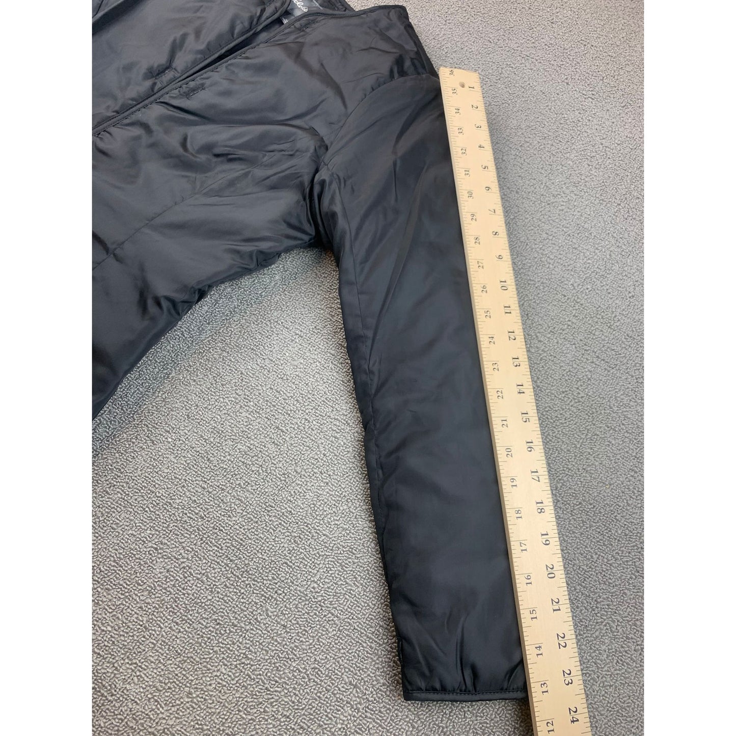 Eddie Bauer Women's S Black Quilted Lined Coat Outerwear Jacket
