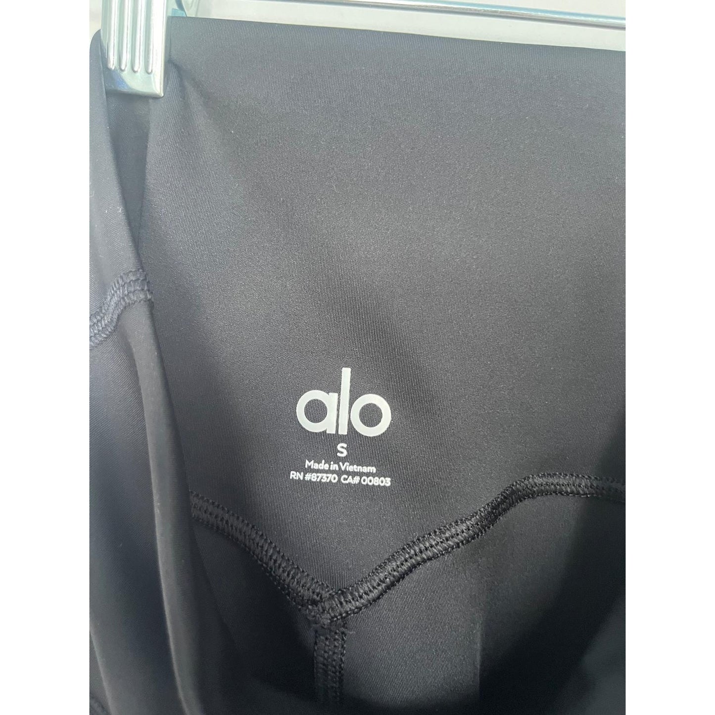 Alo Yoga High Waist Black Leggings Women S Compression Active Stretch