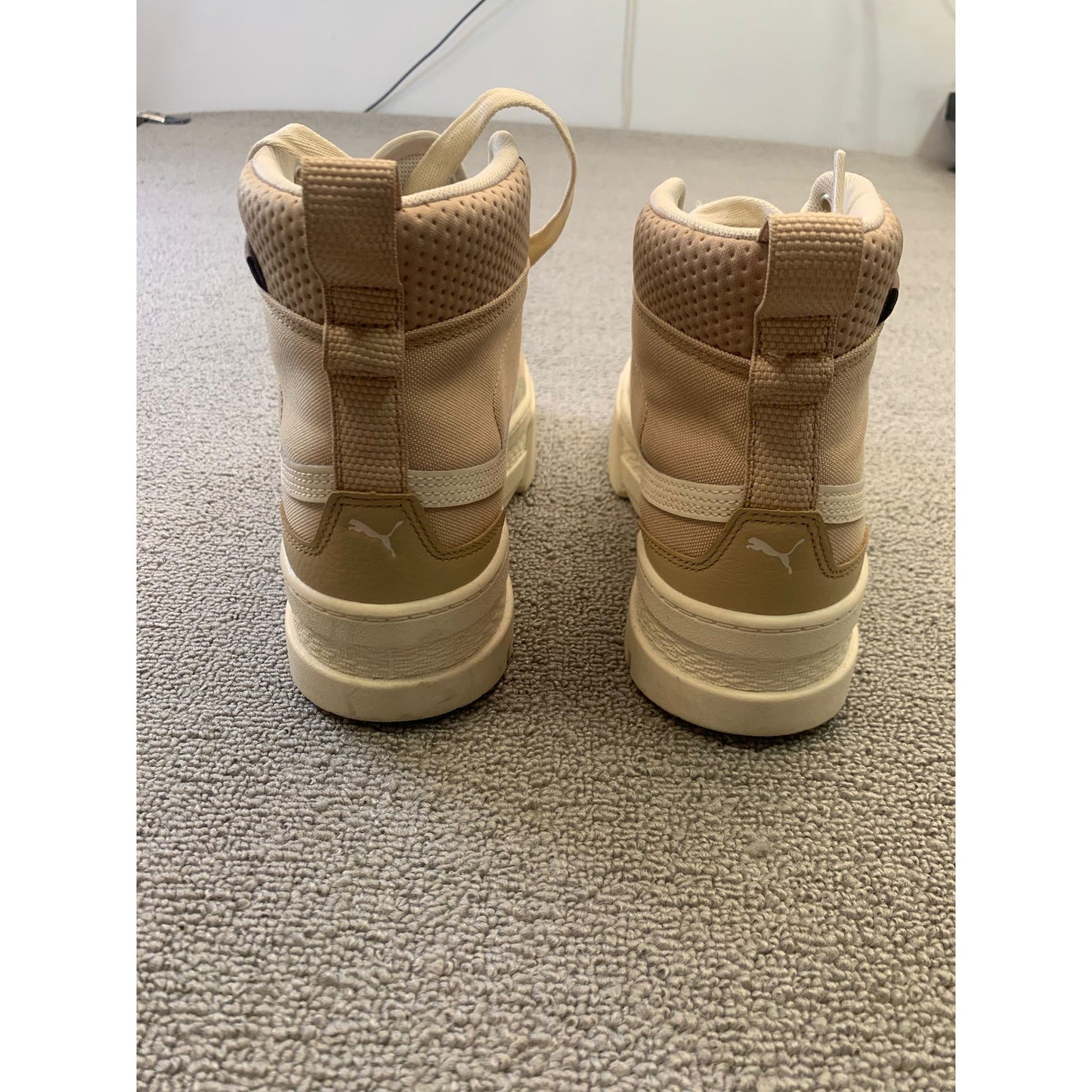PUMA Men US 9.5 Brown High Top Sneakers