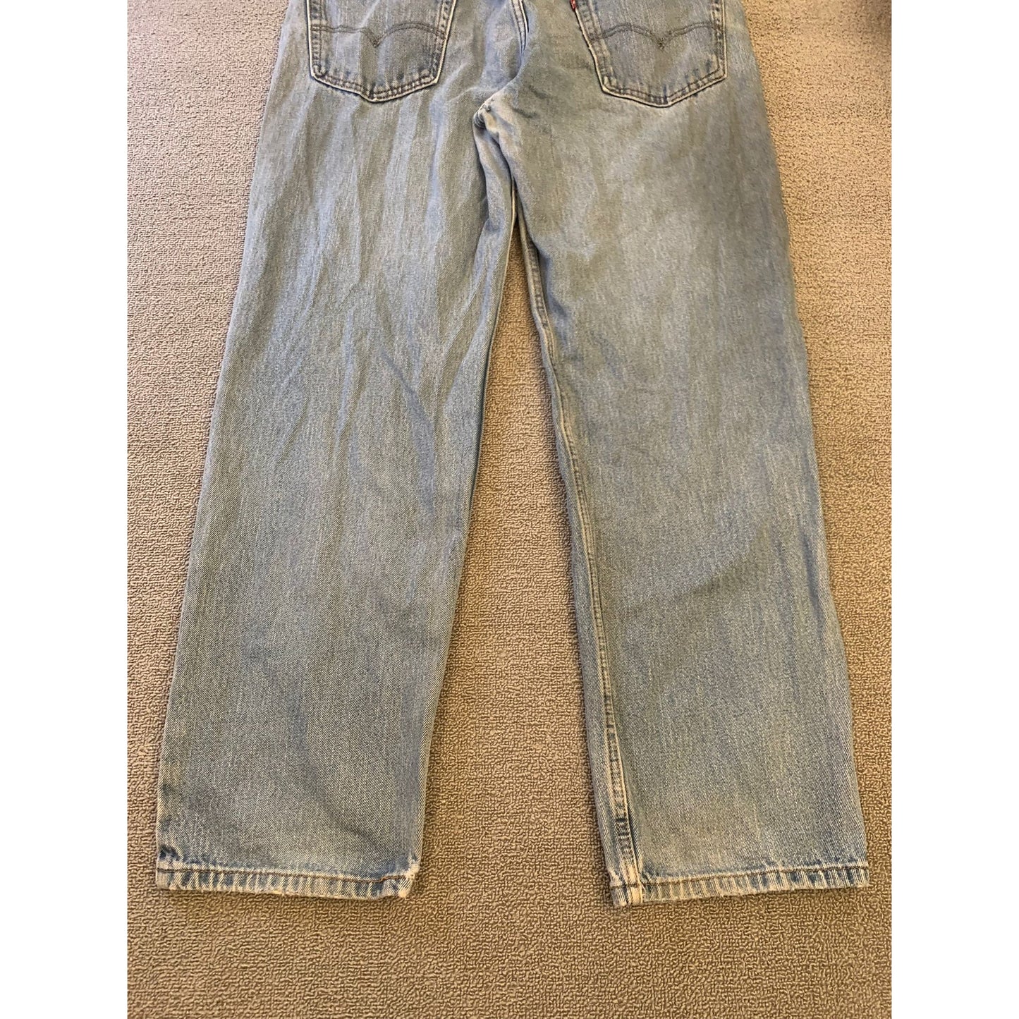Levi's 550 Men 38x32 Blue Loose Fit Tapered Leg Jeans