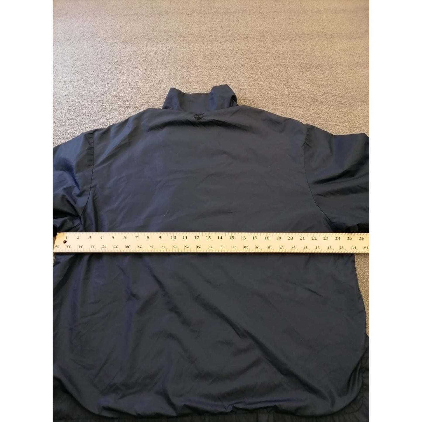 Timberland Large Male Blue Weathergear Full Zip Lightweight Windbreaker Fall