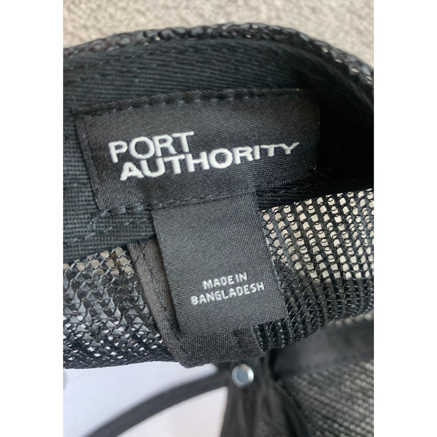 Port Authority Men's One Size Gray Black Bucks County Ale Trail Hat