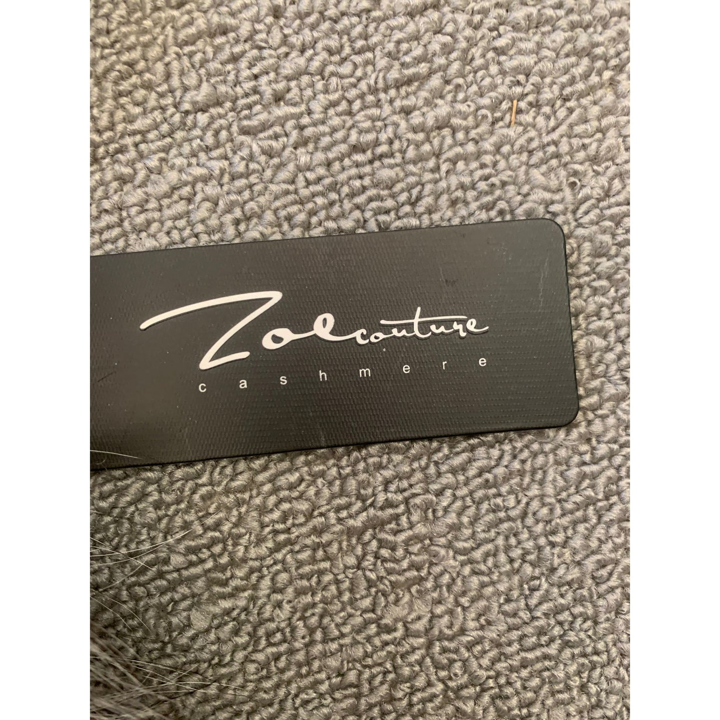 Zoe Couture Women One Size Blue Cashmere Gloves NWT