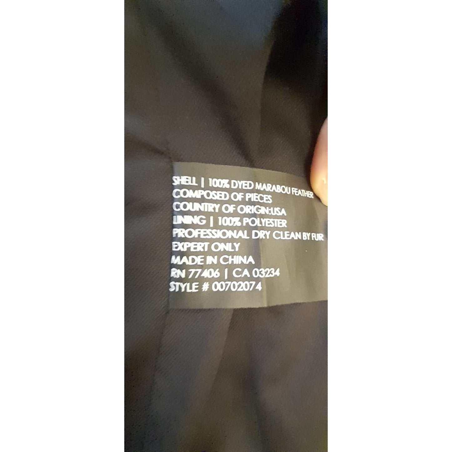 Club Monaco Womens XS Black Feather Vest Chic Outerwear Stylish