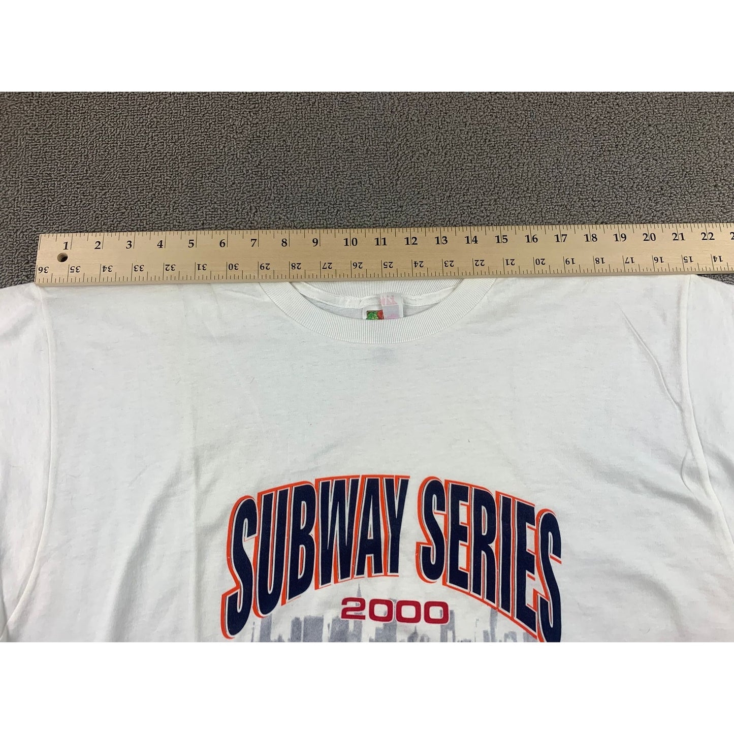 Subway Series 2000 Yankees Mets World Champions Vintage Men's XL T-Shirt MLB