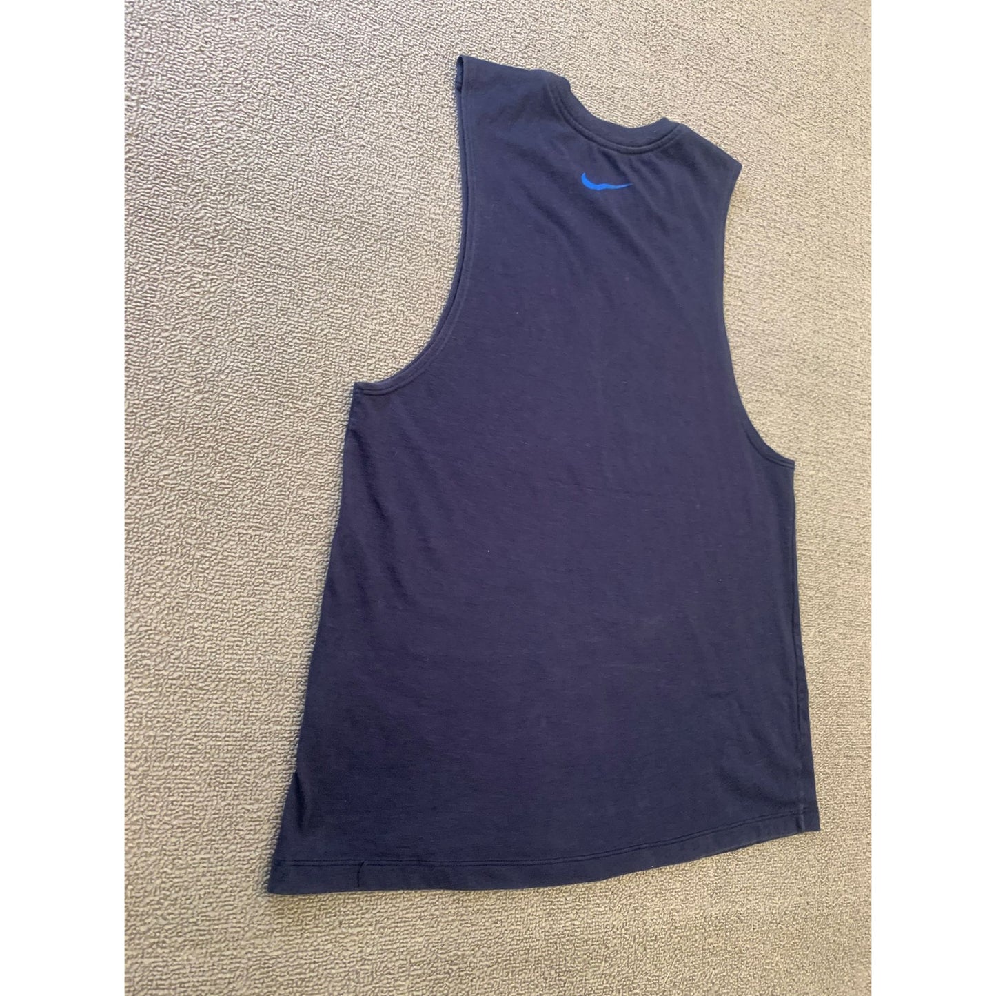 Nike Women XS Navy Tank Top Know Your Power Dri-Fit