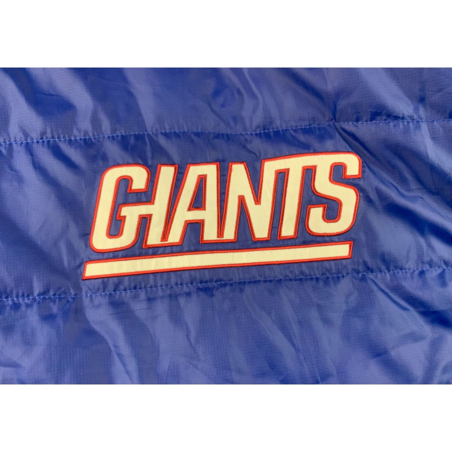 New York Giants NFL Pro Line Puffer Jacket Size XXL Football Court NY Giants