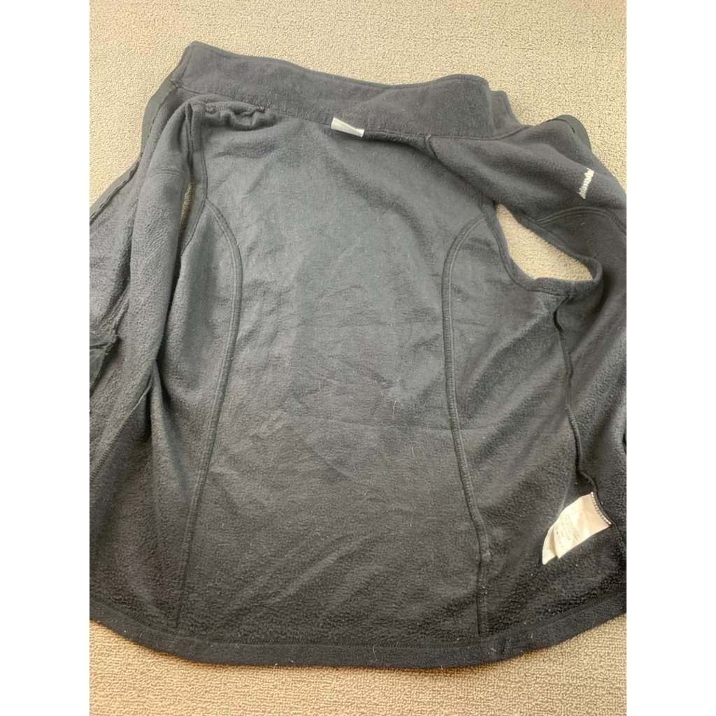 Columbia Sportswear Men's Large Black Full-Zip Fleece Vest for Outdoor Work Hike