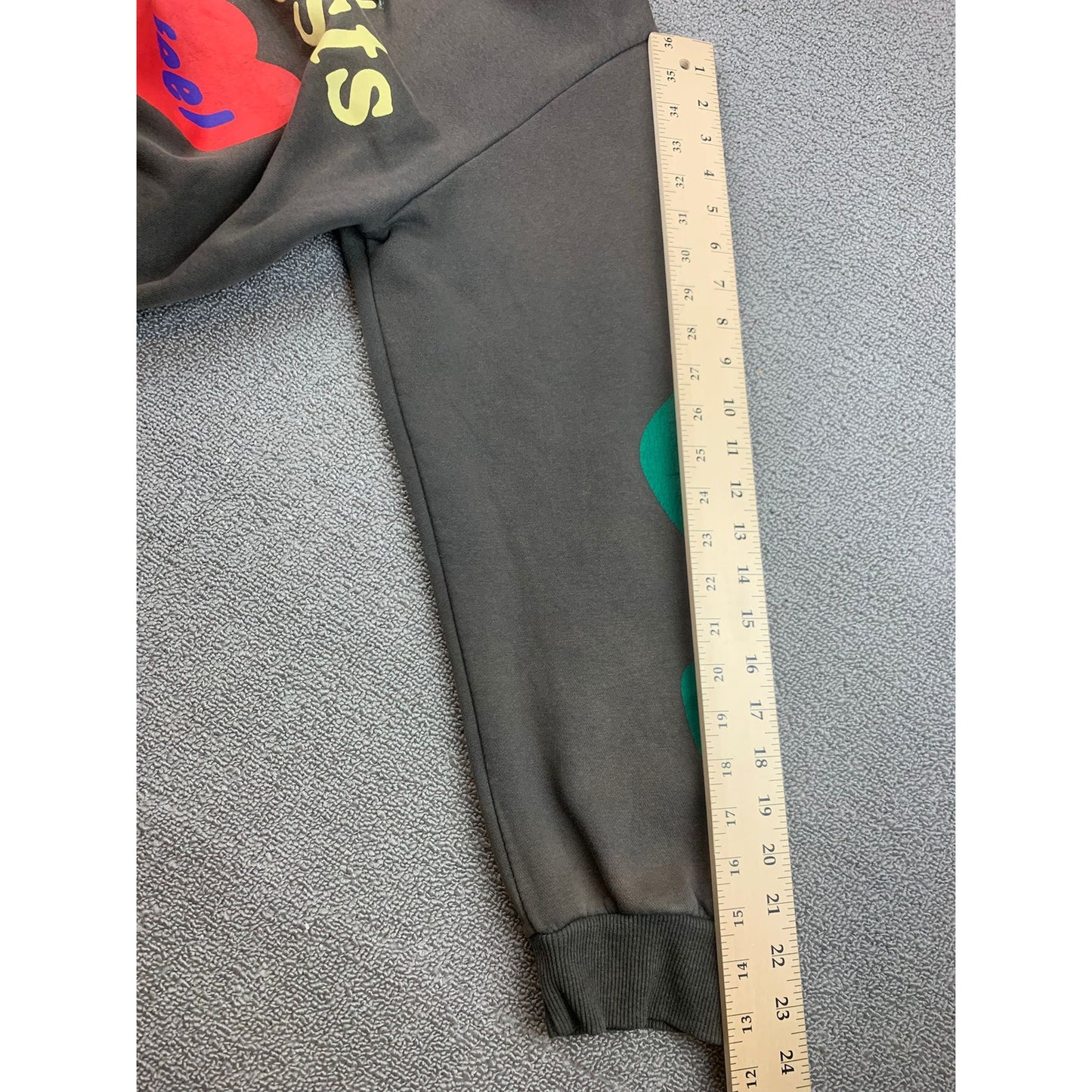 Lucky Me I See Ghosts Men's XL Black Kanye West x Kid Cudi Grey Men's Hoodie