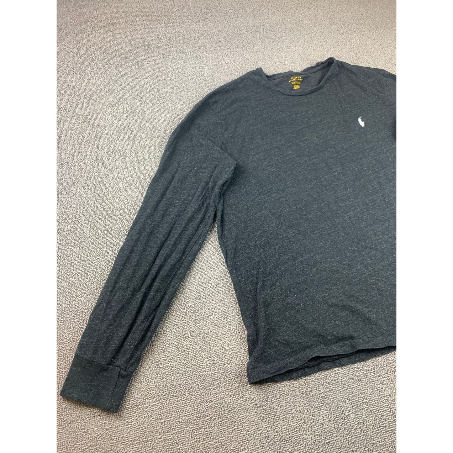 Polo Ralph Lauren Men Large Gray Long Sleeve Shirt