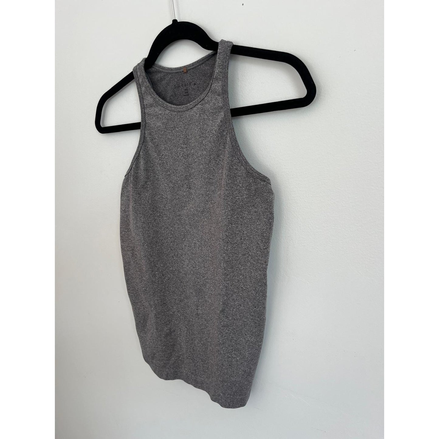 Theory Gray Tank Top Women S Racerback Lightweight Knit Stretch