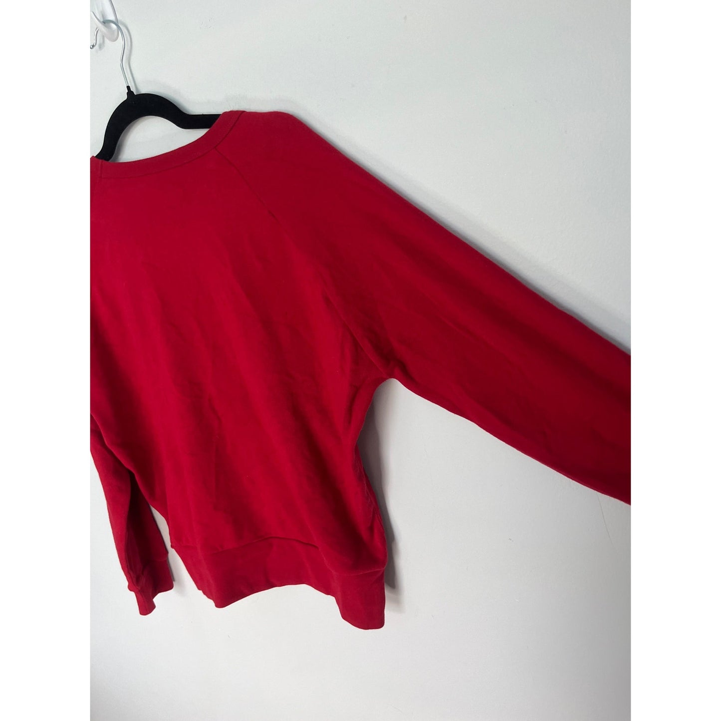 Chaser Elton John Crocodile Rock Sweatshirt Women M Red Graphic Pullover