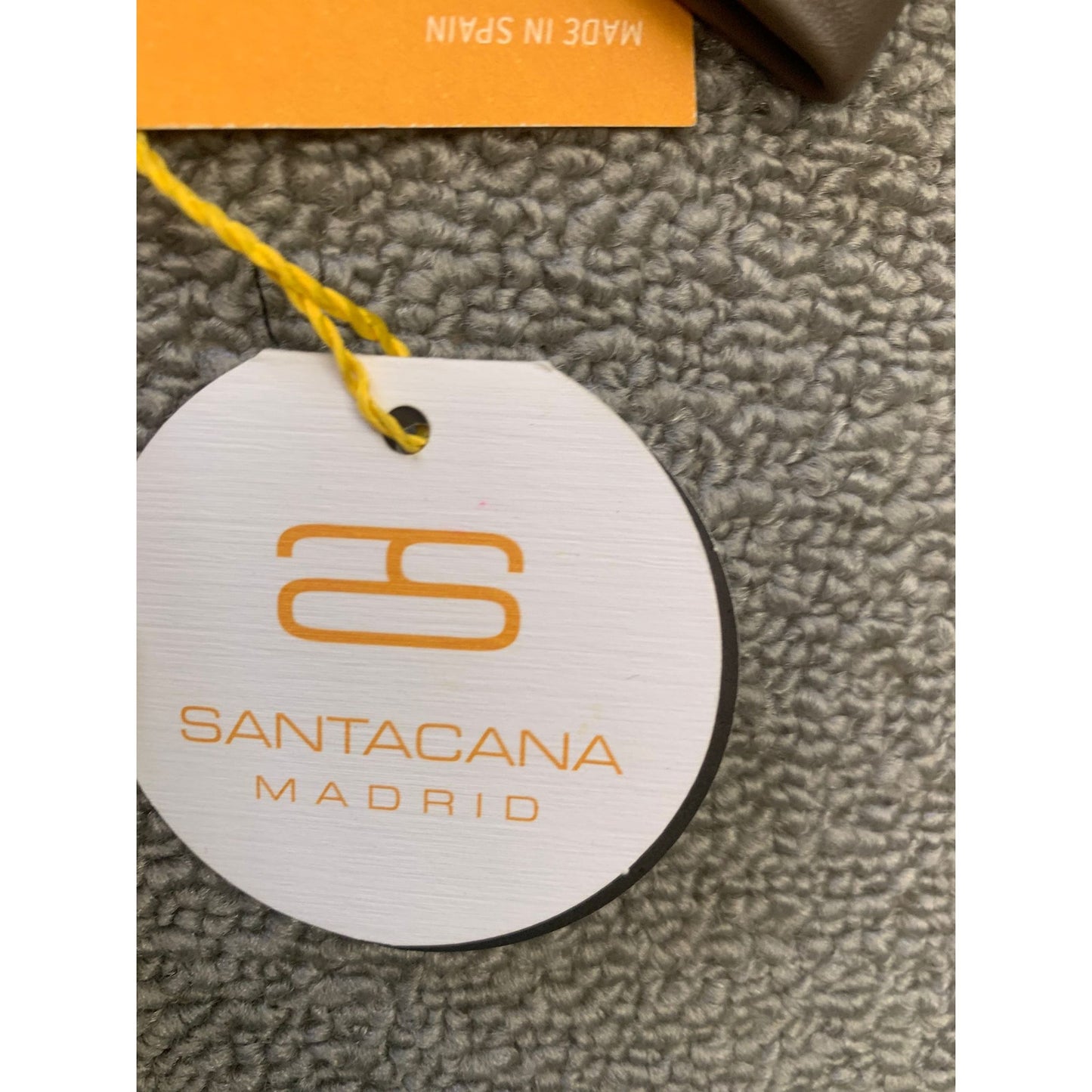 Santacana Madrid Women 6M Brown Sheep Leather Rabbit Lining NWT