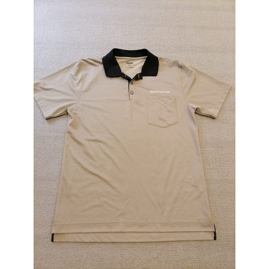 CINTAS Madison Square Garden Men M-SS Work Polo Light MSG Short Sleeve Grey