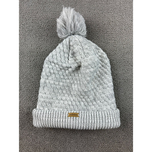 Adidas Twilight II Lurex Ballie Beanie Hat Women's One Size Gray