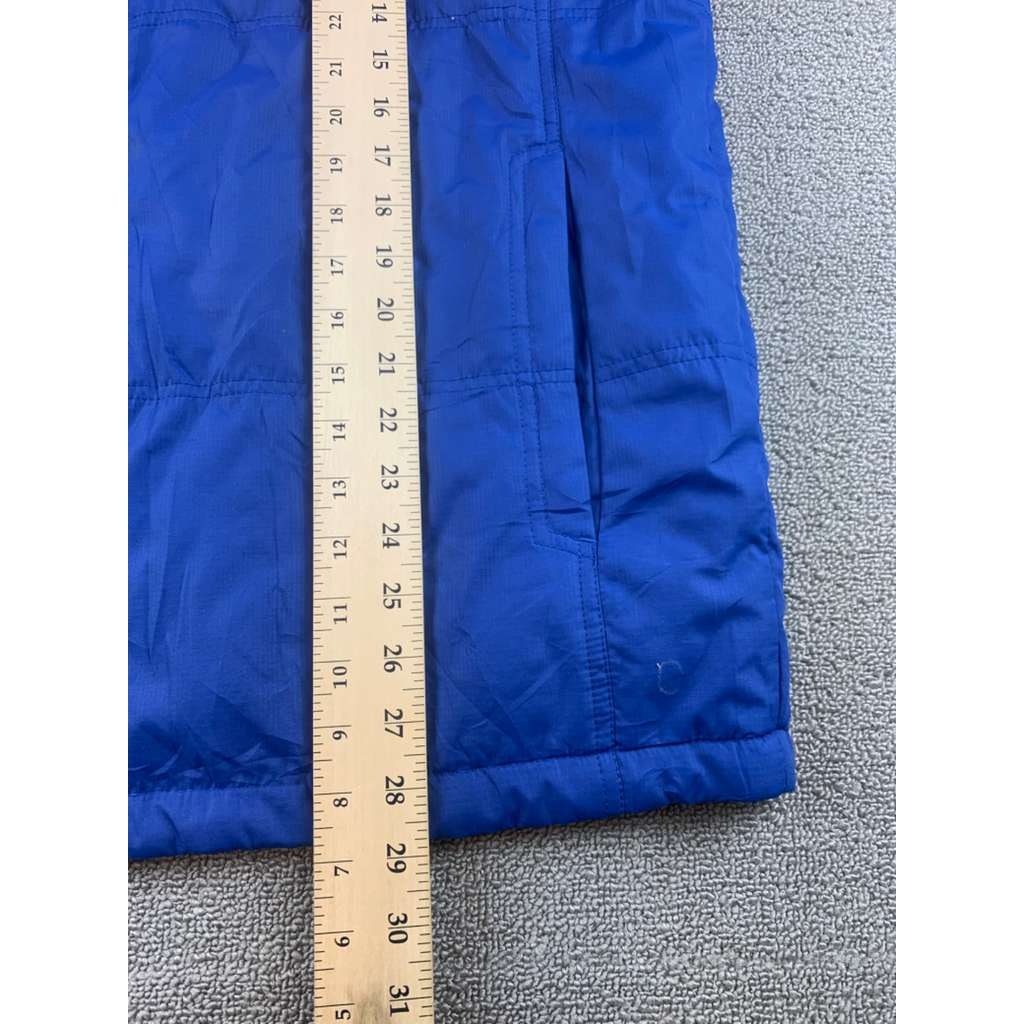 NFL New York Giants Football Men's XL Blue Red Reversible Puffer Vest Insulated