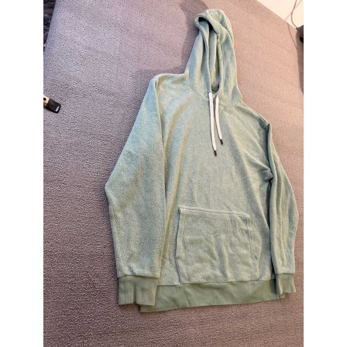 Feat Women's M Light Green Hoodie Sweatshirt Cozy & Comfort Wear