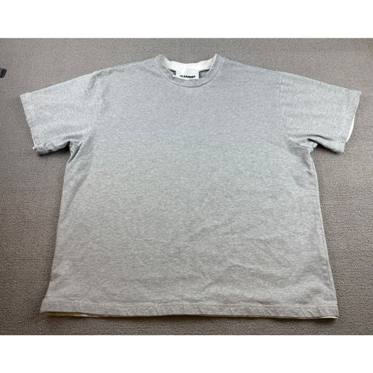 JIL SANDER Oversize Double Cotton Logo T-shirt Men XL