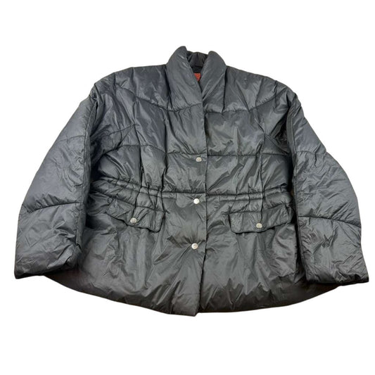 J.Crew Signature Women's Large Black Puffer  Jacket Water repellent Primaloft