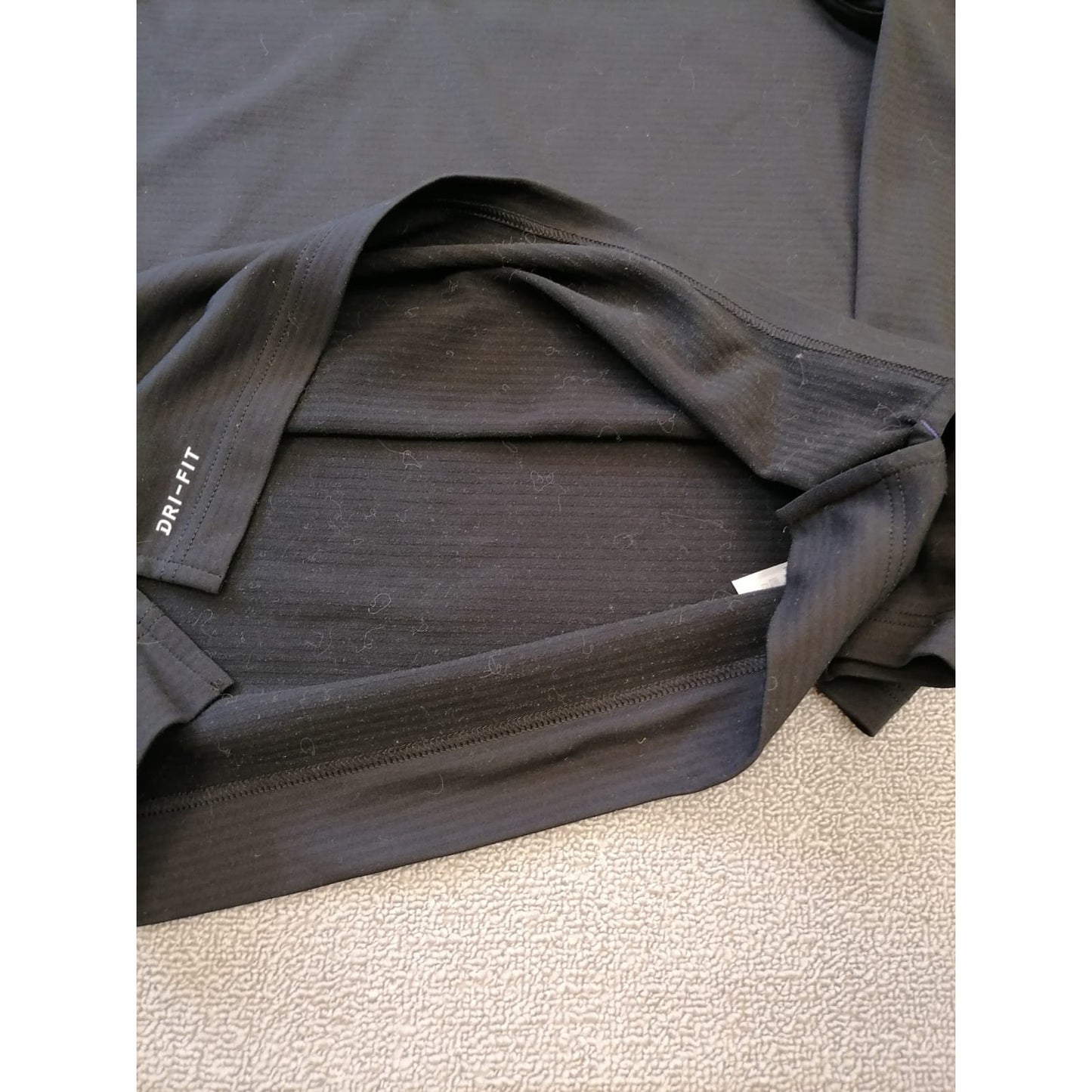 Nike Dri-Fit Men's S Baltimore Ravens Black Long Sleeve Shirt NFL Apparel