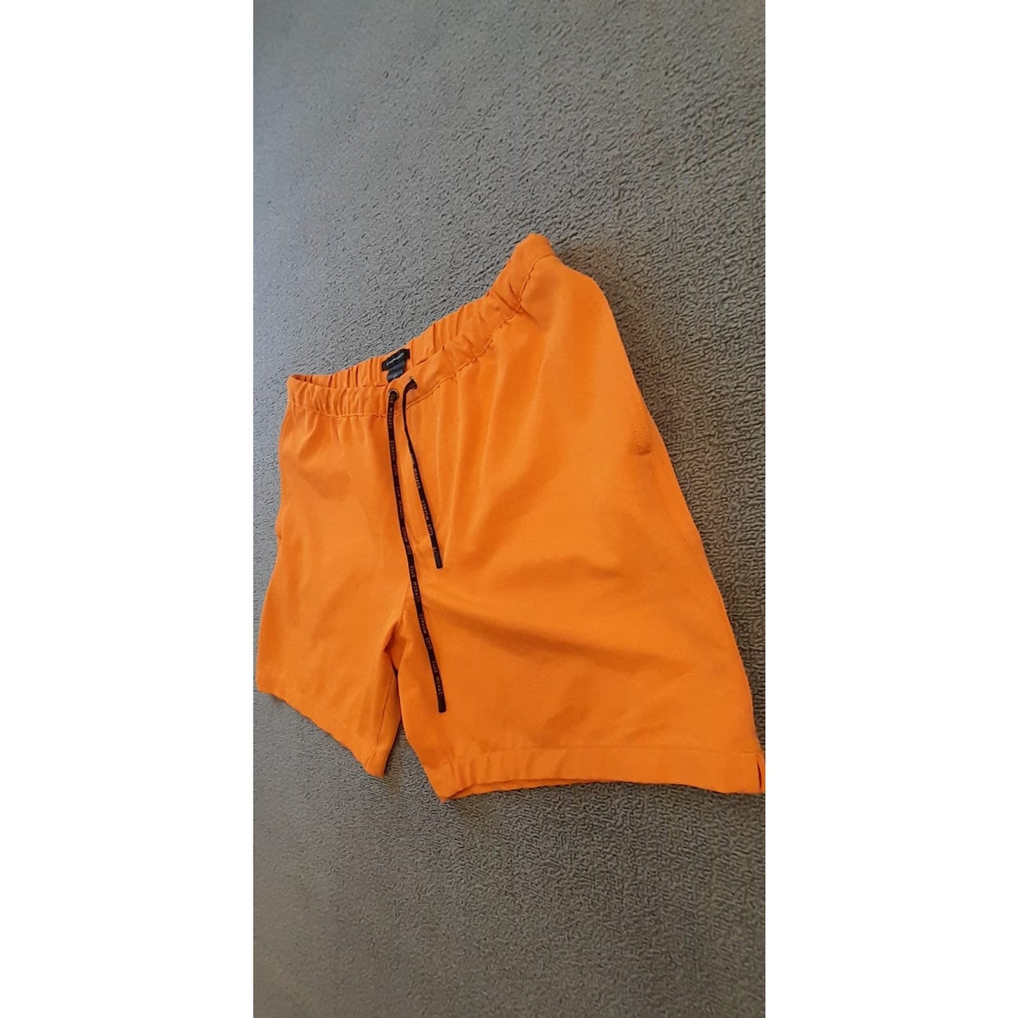 Club Monaco Orange Athletic Shorts S/P Casual Summer Activewear