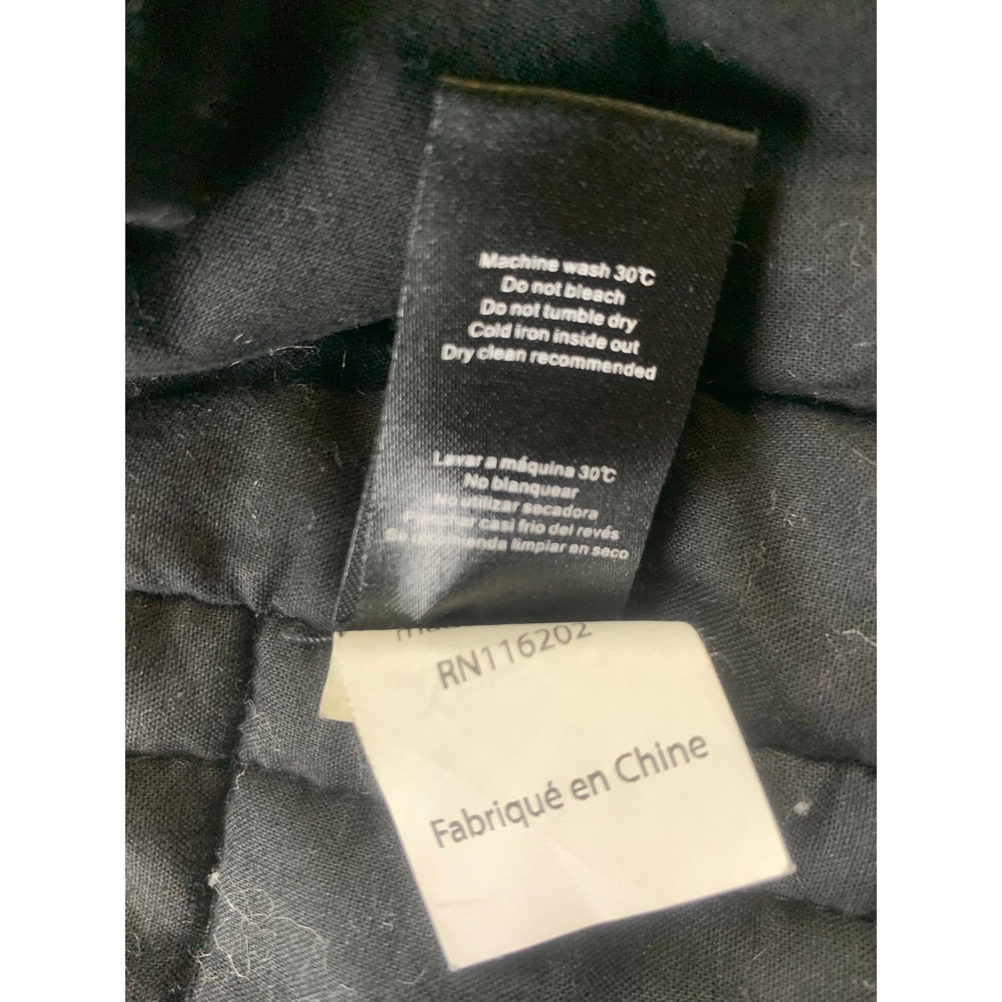 Zadig & Voltaire Kris Parka Women’s Small Black Hooded Zip Pockets