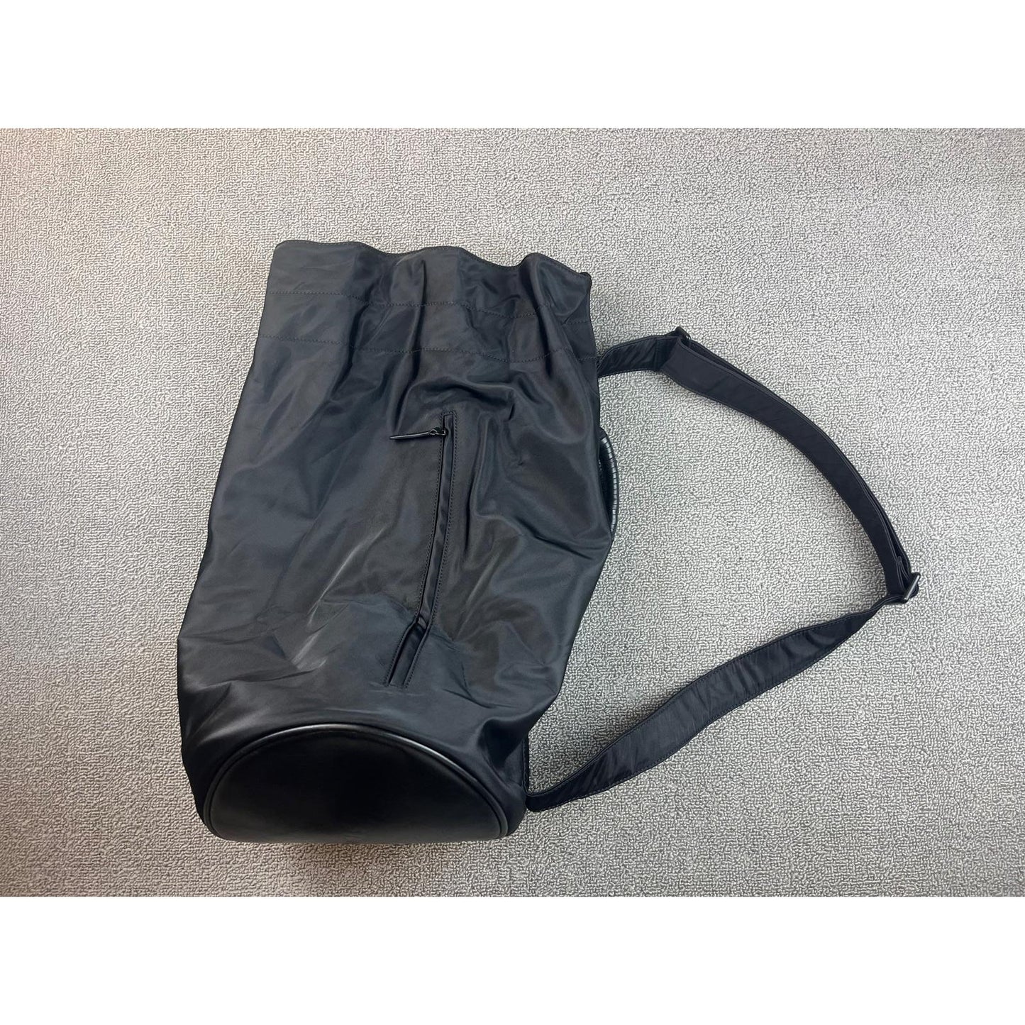 Staud Felix Men's Black Nylon Bag With Strap and handle. Drawstring