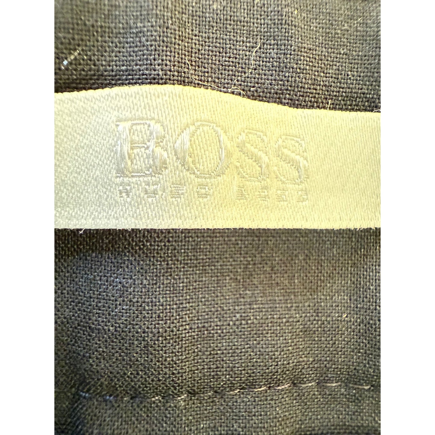 BOSS Hugo Boss Women's Black Straight Leg Trousers US 8 Formal