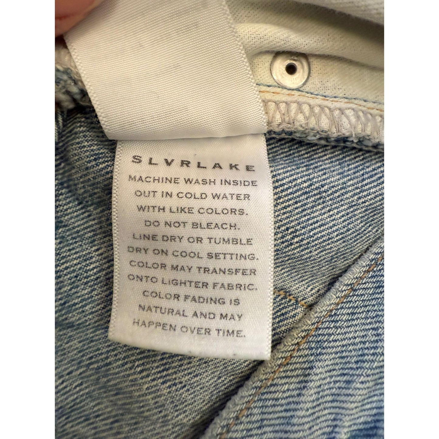 SLVRLAKE Womens Light Wash Denim London Shorts Size 26 Temecula Sunrise