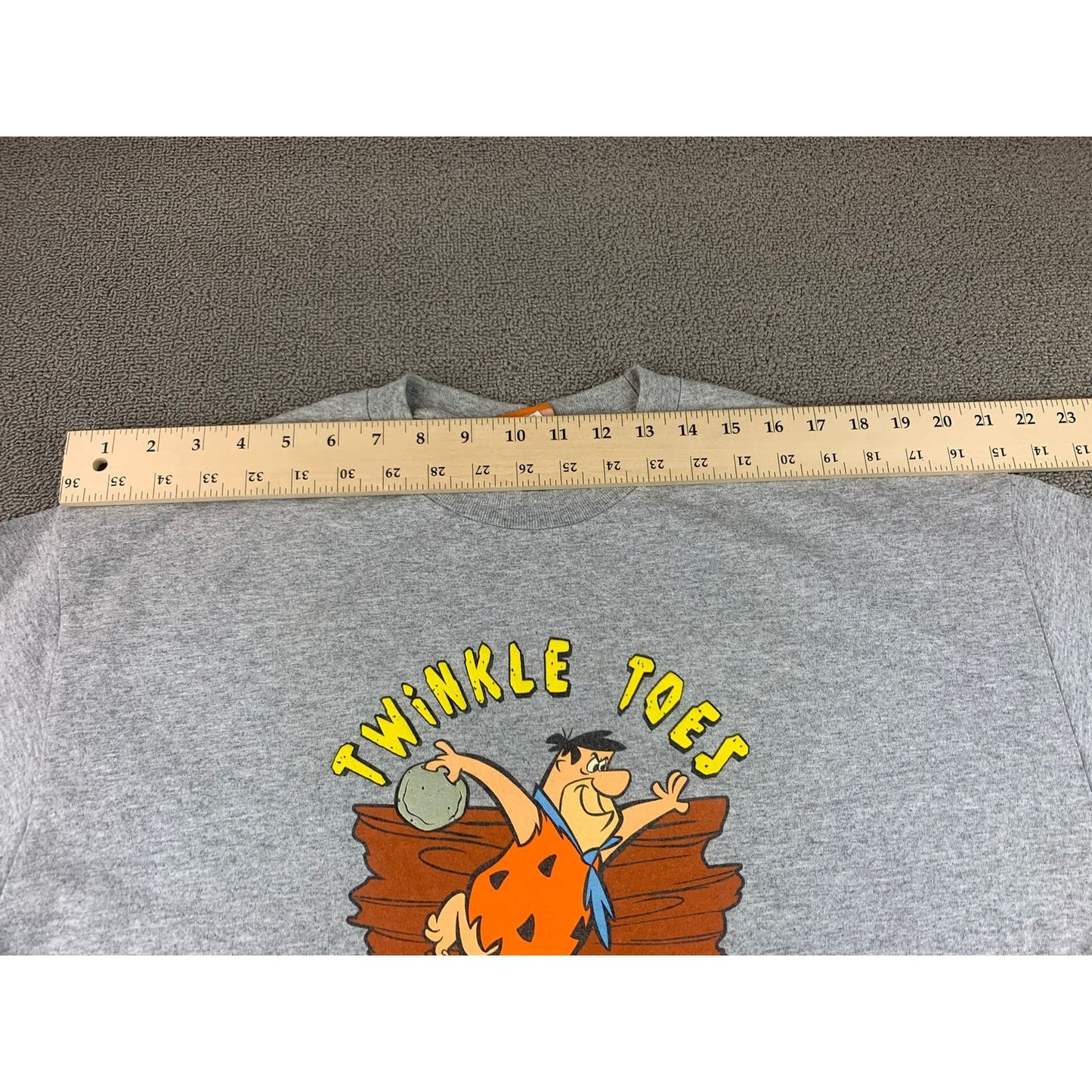 Vintage 2003 The Flintstones Men's Fred Flintstone Bowling Shirt Sz L/XL