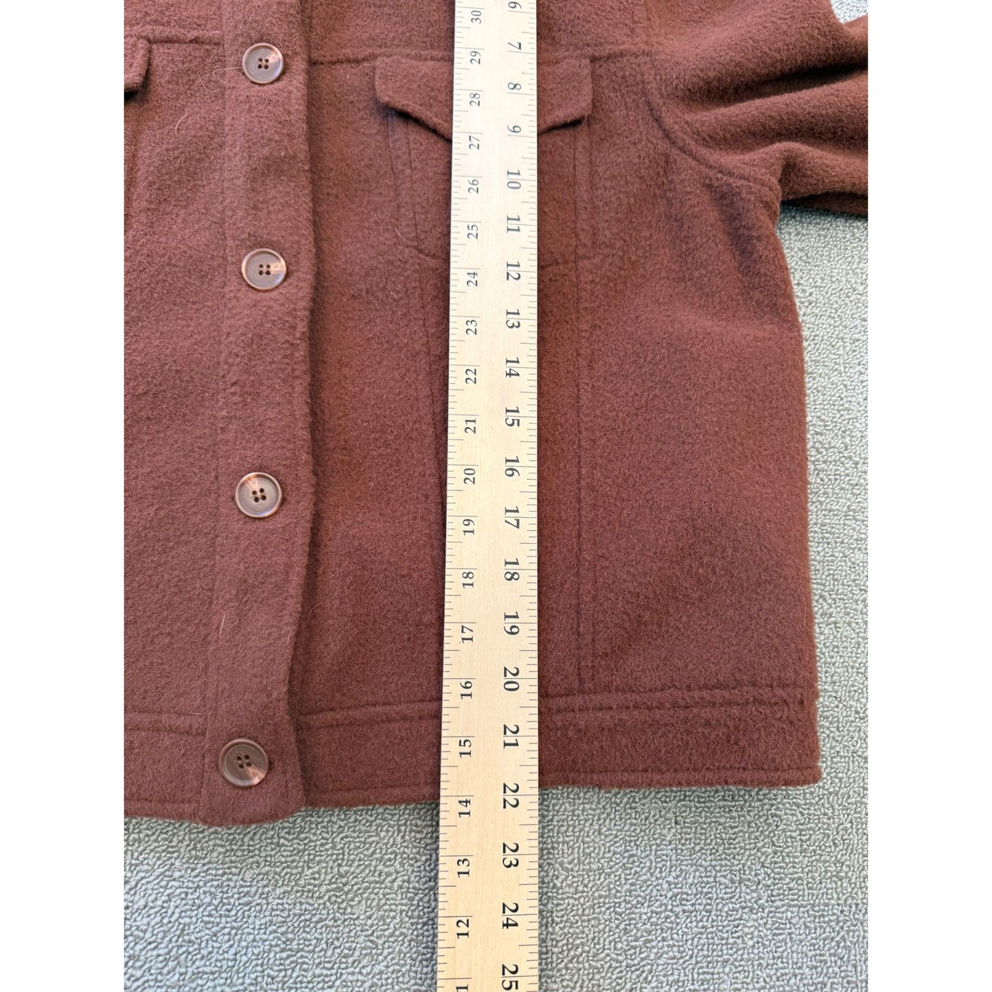 Joie Brown Jacket Women's Size L/G Button Up Outerwear