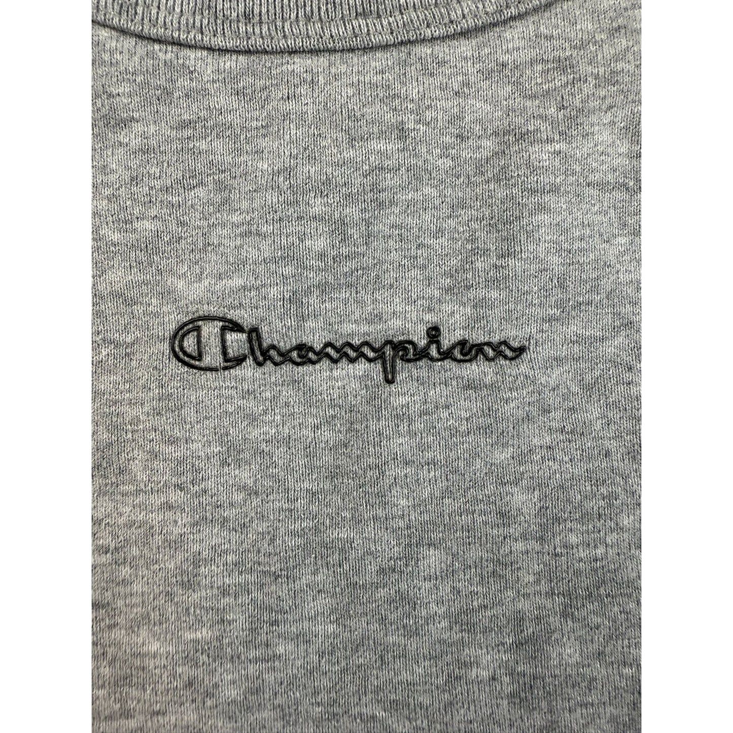 Vintage Y2K Champion Large Gray Athletic Tank Top Embroidered Logo Jordan Made