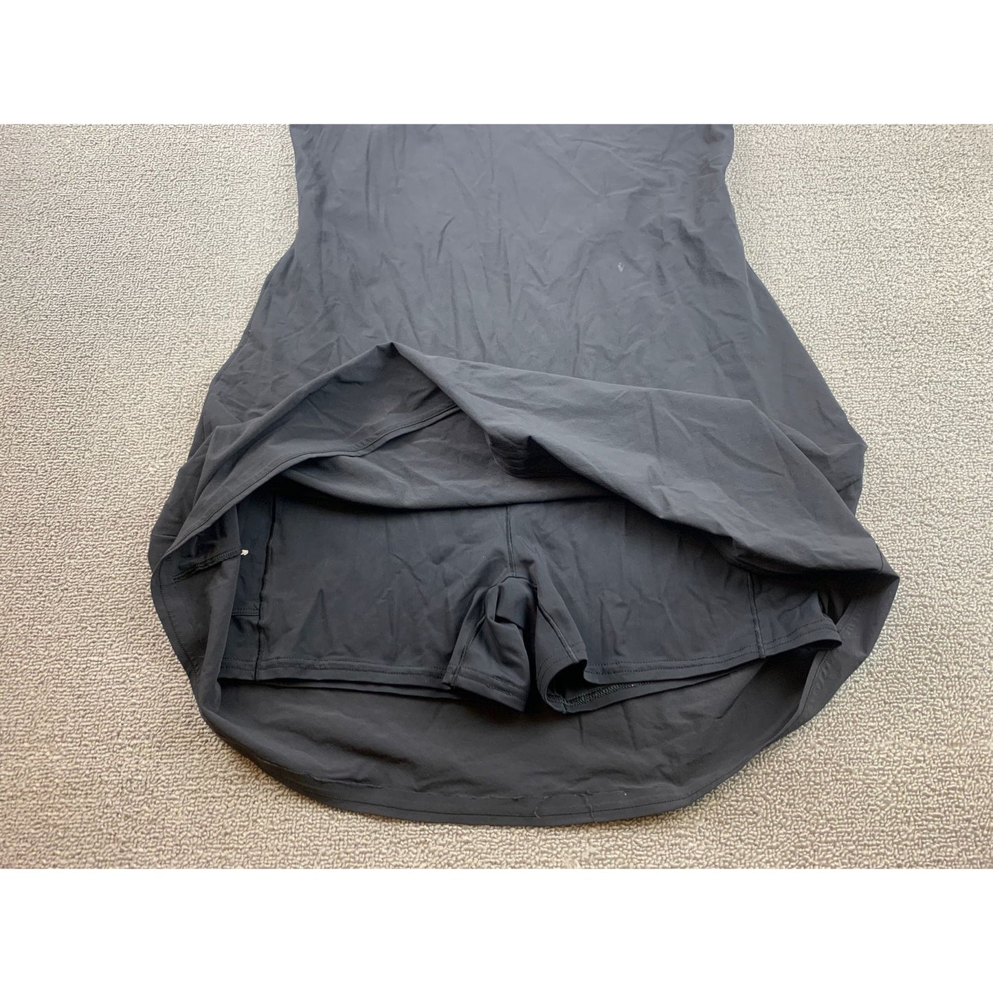 Outdoor Voices Women's Medium The Exercise Dress Black Lined Sporty