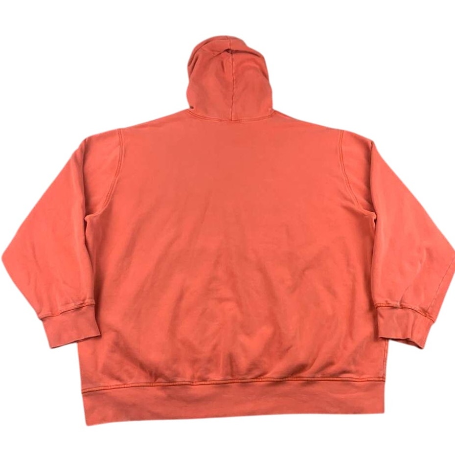 Adidas Originals Dyed Hoodie Men 2XL Coral Pullover Sweatshirt