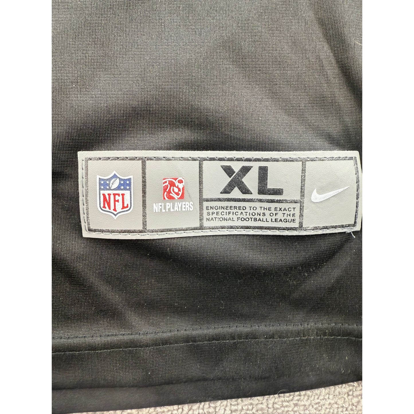 New York Jets Youth XL Jersey Black Sam Darnold #2 NFL Football Nike 2 Stitches