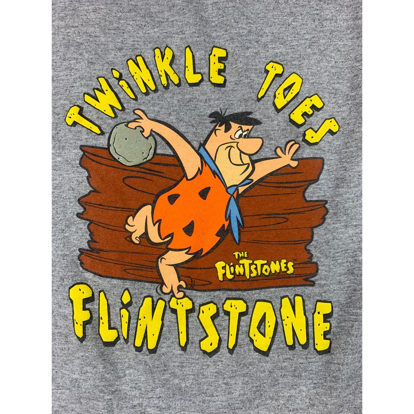 Vintage 2003 The Flintstones Men's Fred Flintstone Bowling Shirt Sz L/XL
