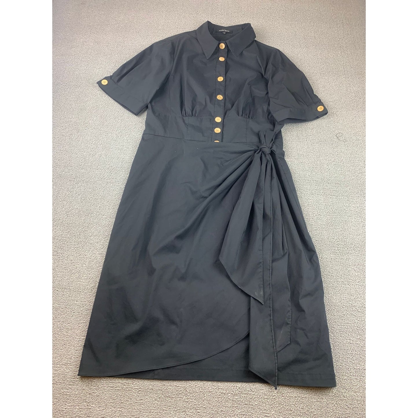 Nanette Lepore Women Marigold Dress Black Color Size 12
