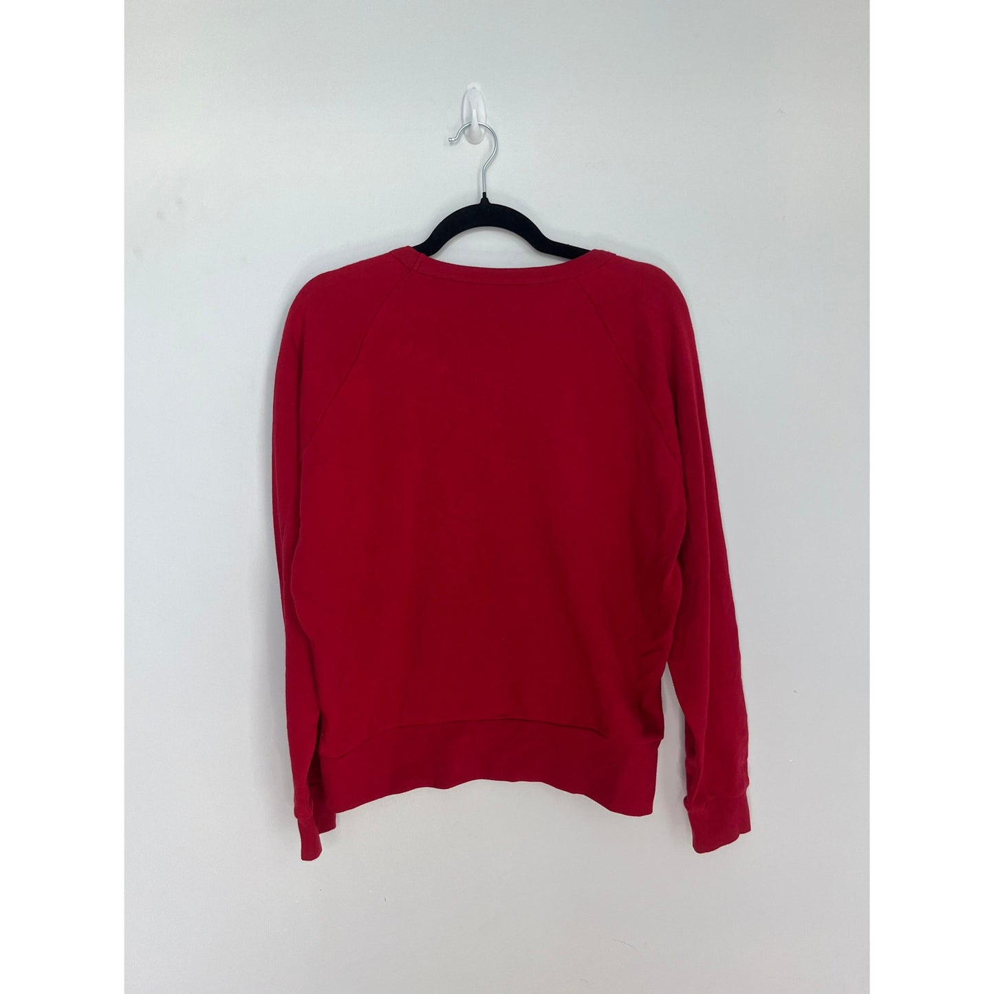 Chaser Elton John Crocodile Rock Sweatshirt Women M Red Graphic Pullover